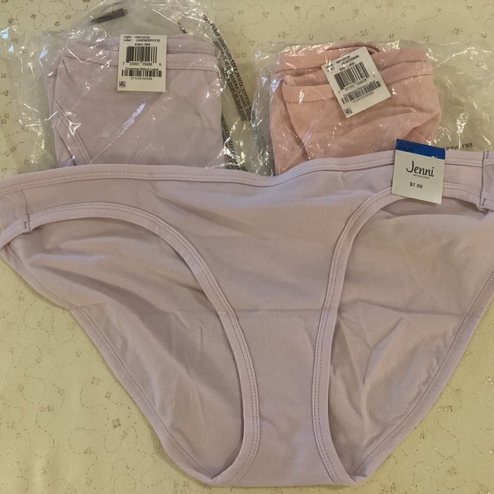 NWT. Jenni Brand, a Macy’s Brand Womens Size XL. Bikini Briefs Set of 3